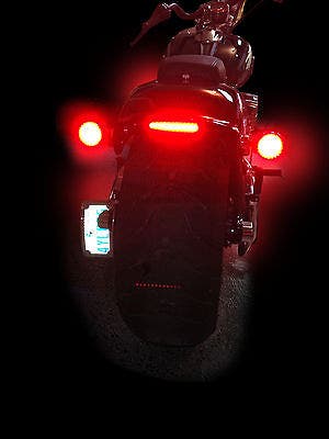 Custom Dynamics Dual Intensity 14 Led Rear Light Bar Harley Breakout 2013-2014