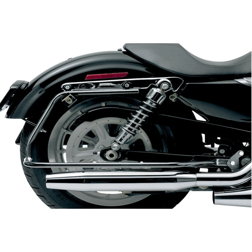 Cycle Visions Bagster Saddlebag Mount for Harley Sportster XL Models Black Mounts