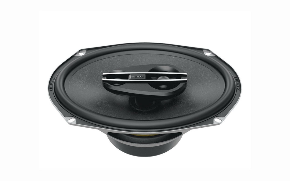 Hertz Cento CX 690 Coaxial 6x9 4 Ohm 300W 3-Way Speaker Tweeter Pair w/ Grilles