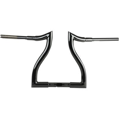 LA Choppers Black 12" Hammerhead Handlebar T-Bar Harley FLTR 15-23