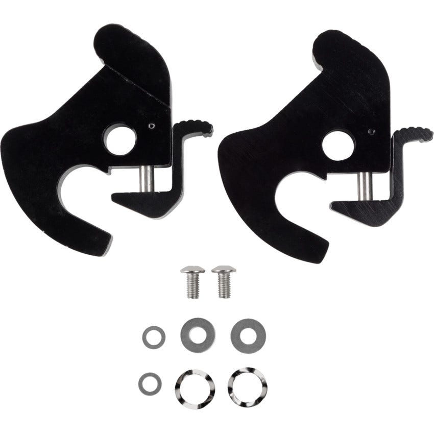 Drag Specialties Detachable Latch Kit for Harley Sissy Bar Racks & Tour Pak Luggage