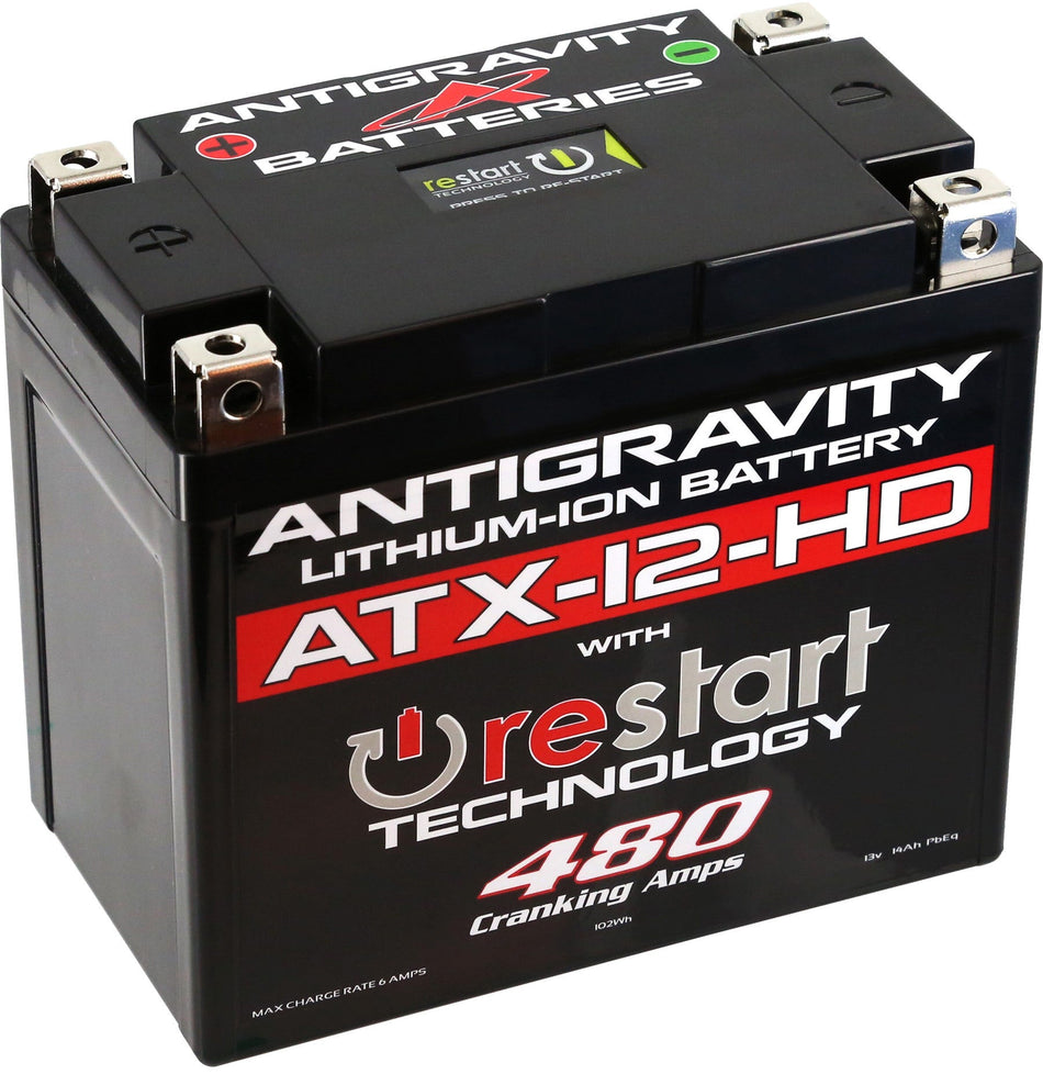 Antigravity AG-ATX12-HD-RS Restart Lithium Battery