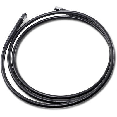 Drag Universal Black Vinyl 74" Stainless Steel Brake Line w/ AN-3 Fittings Ends
