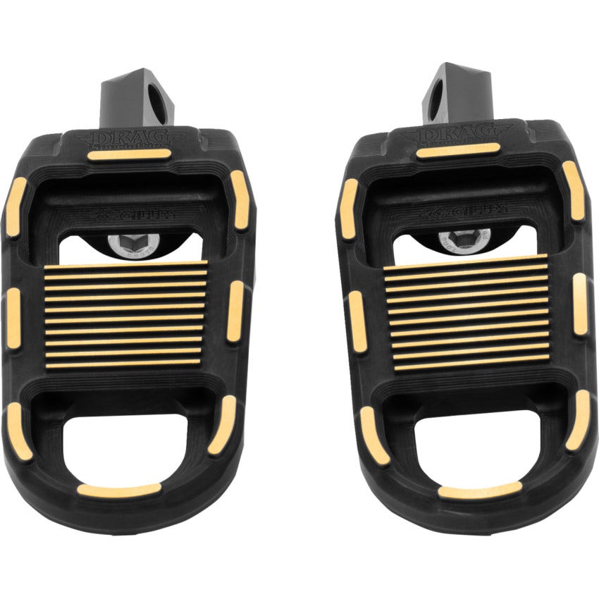Drag Specialties Adjustable Male Mount Foot Pegs for Harley