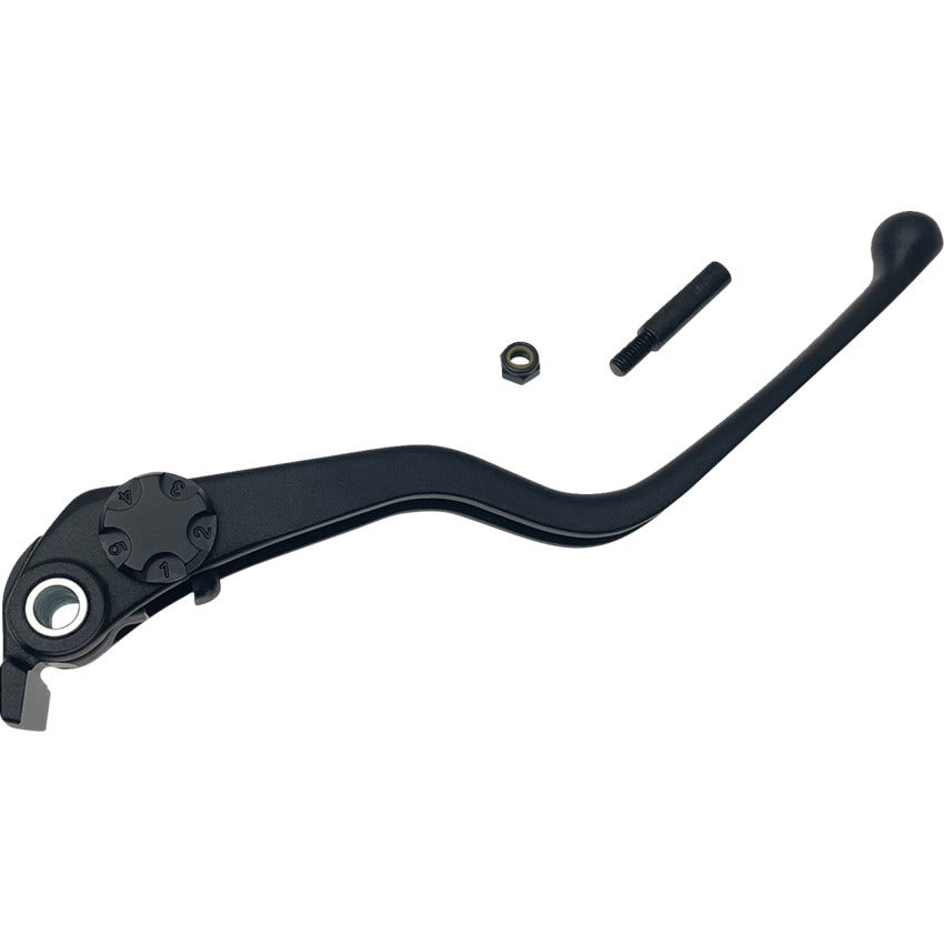 Drag Specialties Repl Black Wide Blade Brake Lever Harley 21-24 RA1250/1250S
