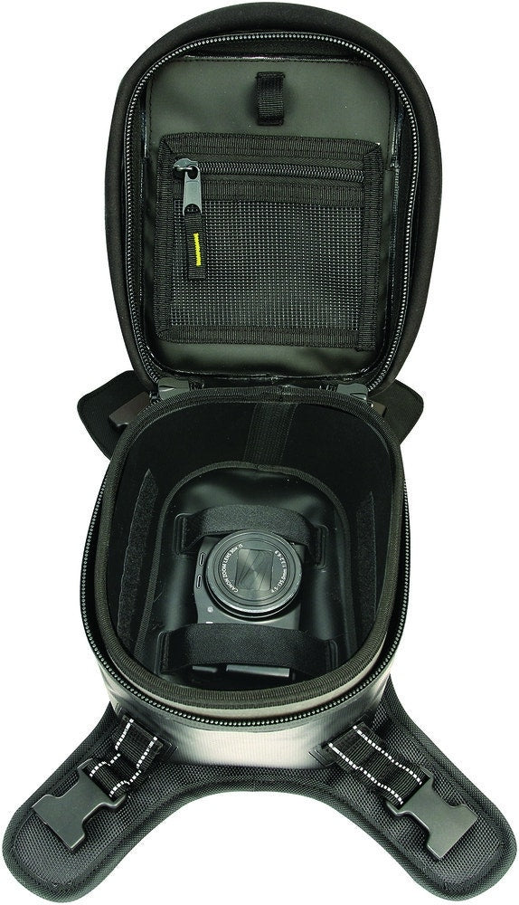Nelson-Rigg Hurricane DS End Waterproof Tank Bag Storage Grey Black SE-3060