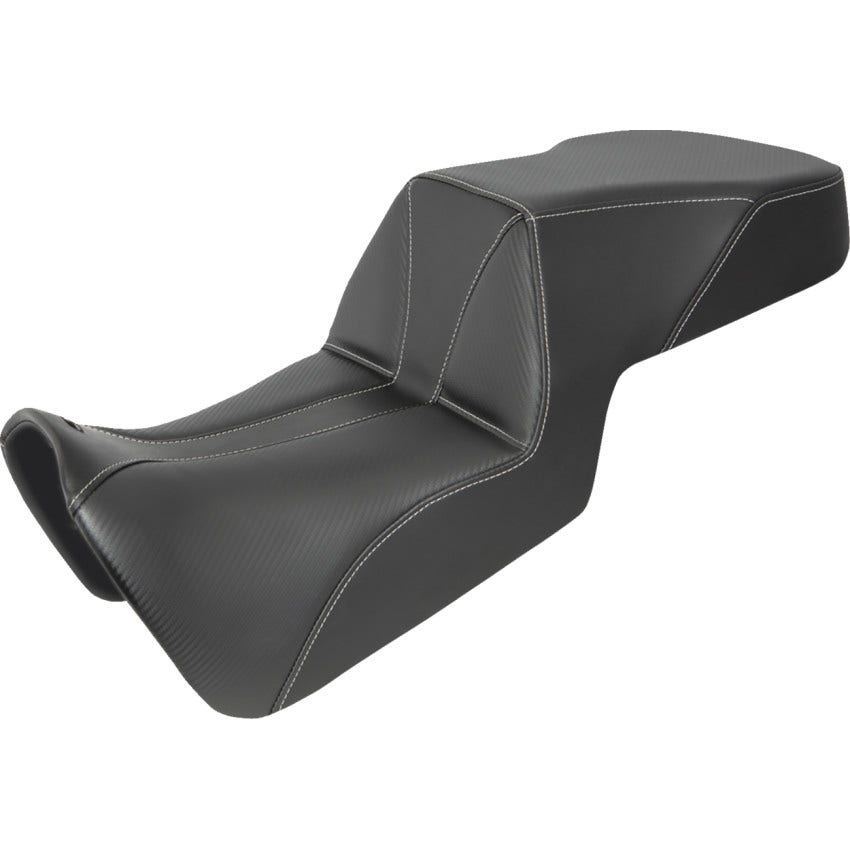 Saddlemen Whisper Black Carbon Fiber Low Adventure Tour Seat Harley Pan Am 21-24
