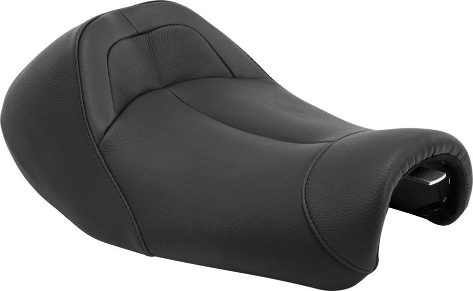 Danny Gray Minimalist Solo Seat Leather Smooth Stitch Harley Sportster 04-18