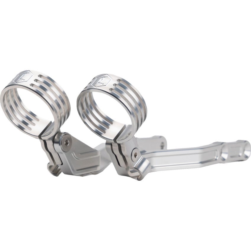 Legend Revo Arc Billet Remote Reservoir External Mounts Harley 14-26 FL