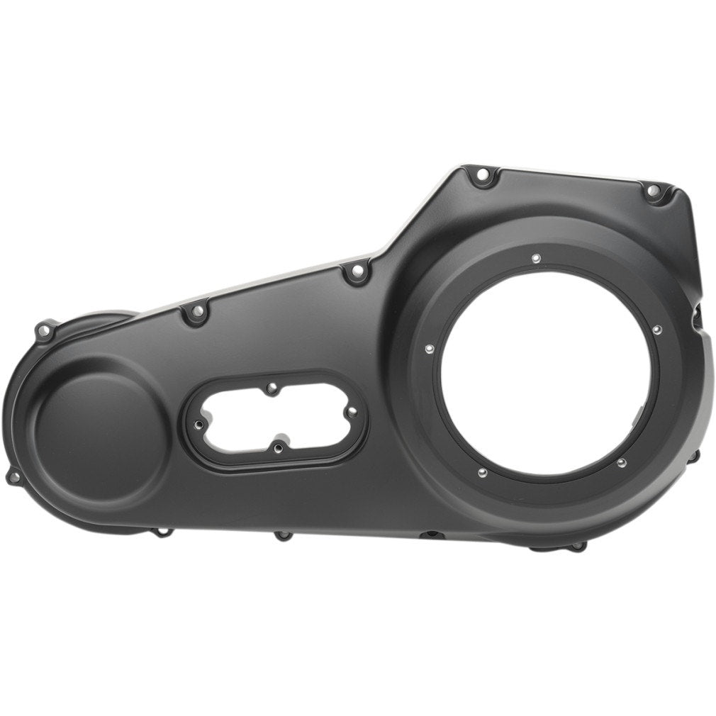 Drag Satin Black Outer Primary Cover Harley FXD FLS FXS Twin Cam