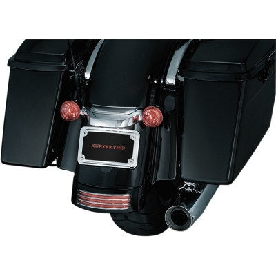 Kuryakyn 7797 Chrome Rear Fender Accents Harley FLHX FLTRX 06-13