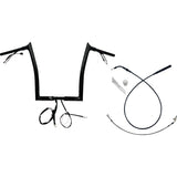 FBI EZ-Install 1-1/4" Pointed Top Handlebar Kit Harley 23-24 FLTRX