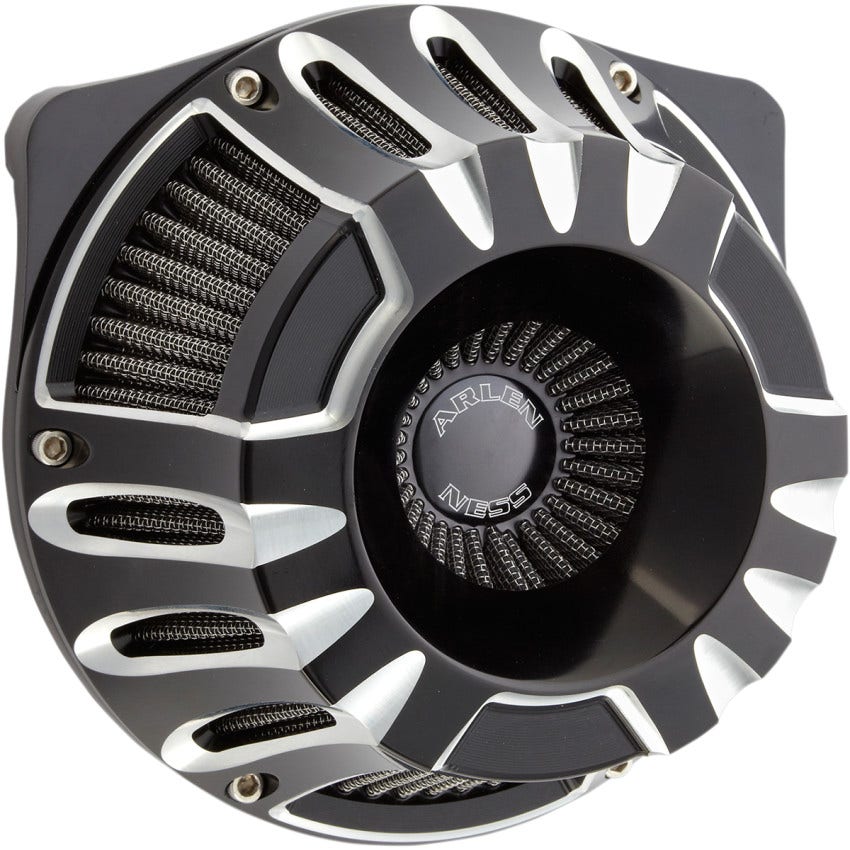 Arlen Ness Deep Cut Inverted Series Stage 1 Air Cleaner for Harley Models
