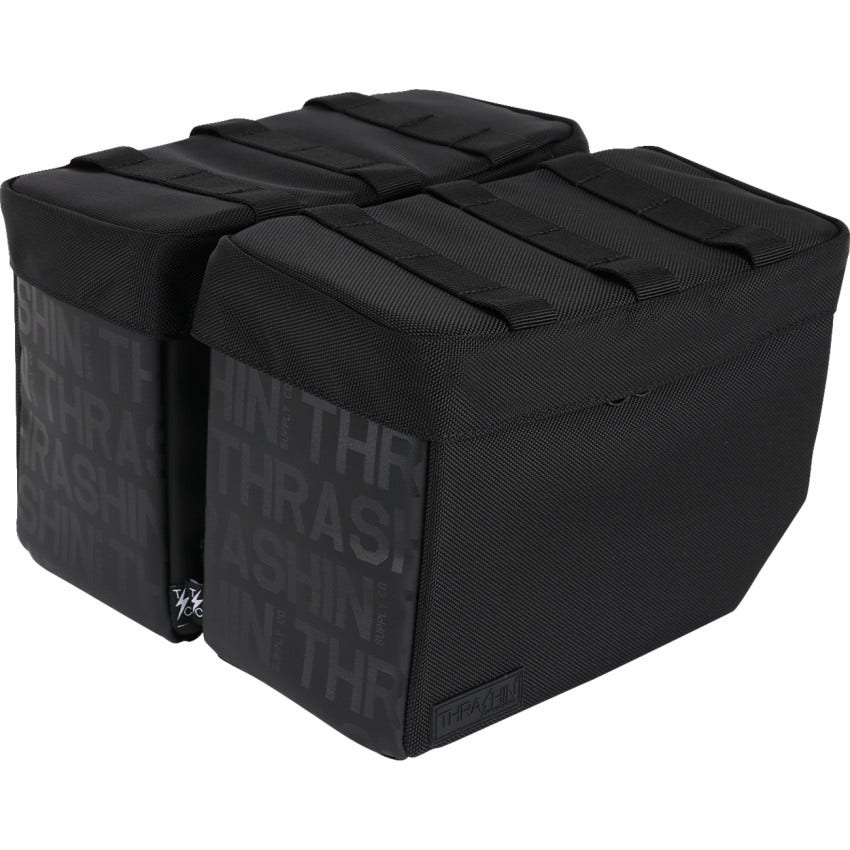 Thrashin Supply Co. Essential Base Saddlebags for Harley Softail/Dyna/FXR/XL