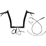 Fat Baggers EZ Install 1-1/4" Pointed Top Handlebar Kit Harley 23-24