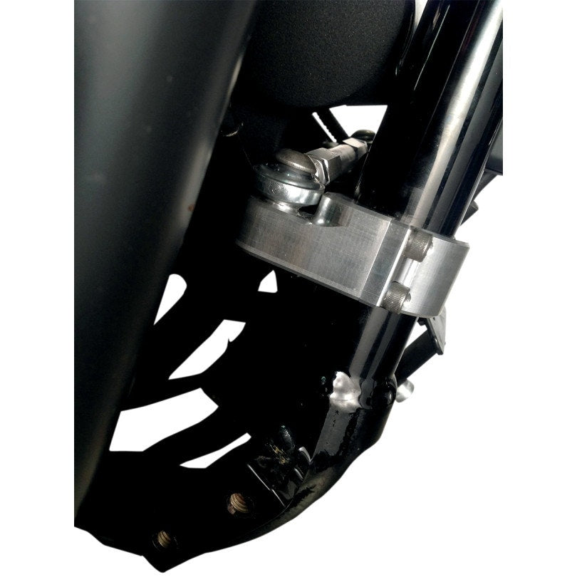Alloy Art DC-2 Polished CNC Combi Frame Stabilizer Harley Dyna 06-17