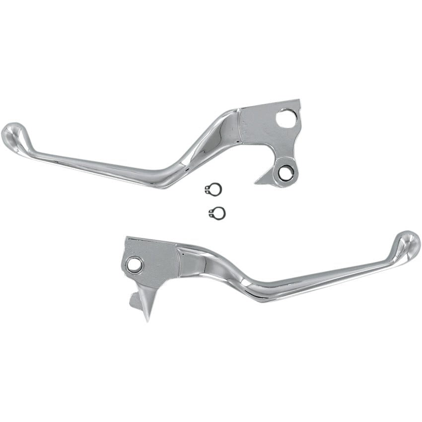 Drag Specialties Wide Blade Lever Set for Harley 04-13 XL Models