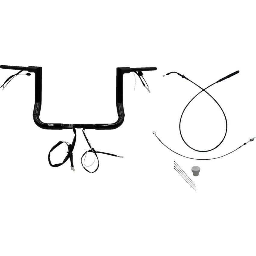 Fat Baggers EZ Install 1-1/2" Flat Top Handlebar Kit Harley 23-24 FLHX