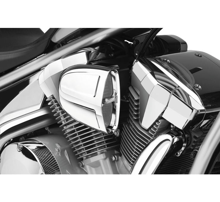 Cobra USA 06-0133 Chrome Powrflo Air Intake Kit 09-19 Honda VT1300 Fury