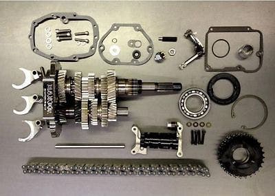 Baker DD411P DD6 Direct Drive 3.24 6 Speed Gear Set Harley Touring 01-06