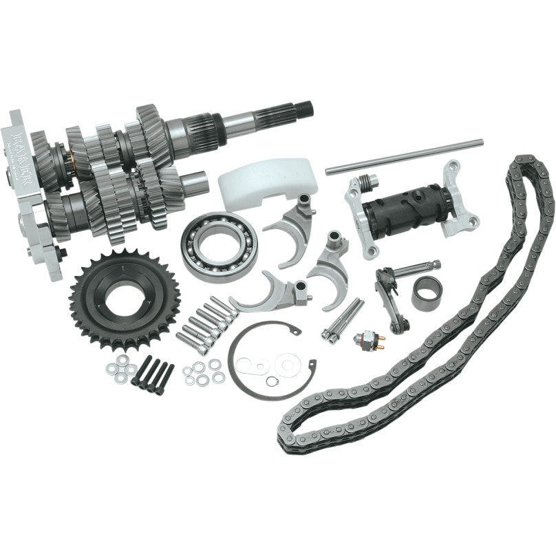 Baker DD411P DD6 Direct Drive 3.24 6 Speed Gear Set Harley Touring 01-06