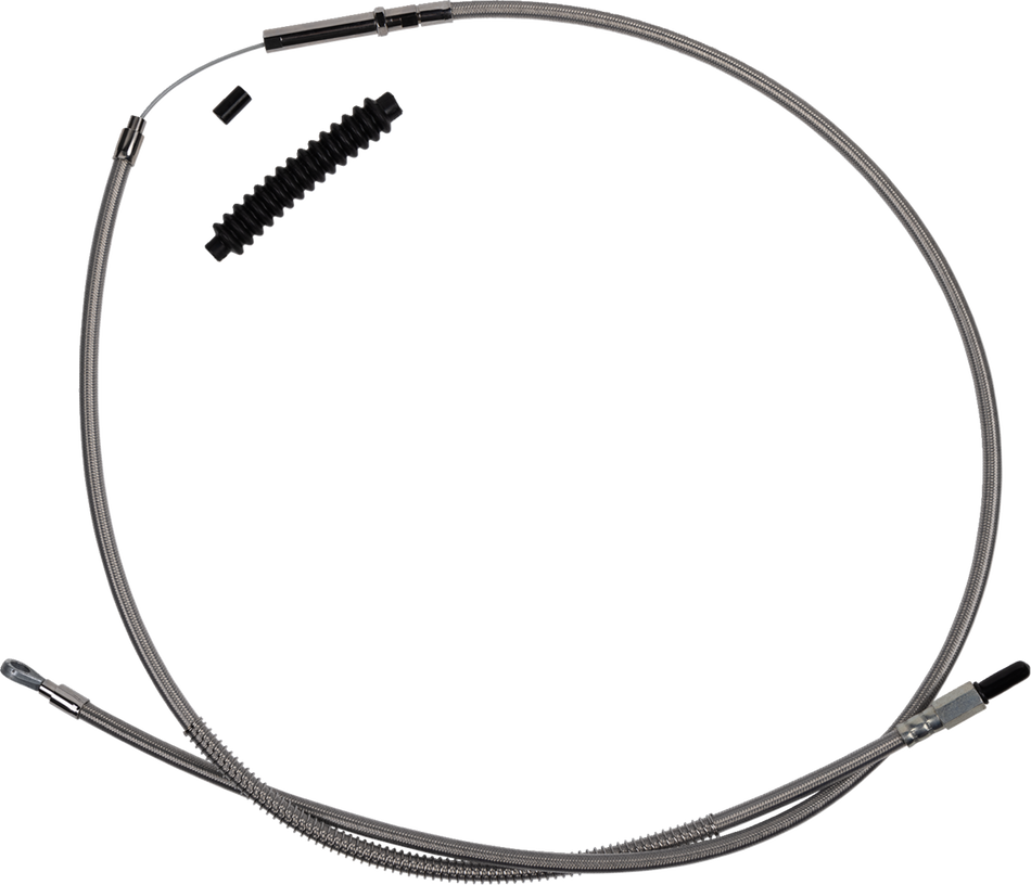 Barnett High-Efficiency Steel One-Piece Clutch Cable 4 Harley 18-23 Softail
