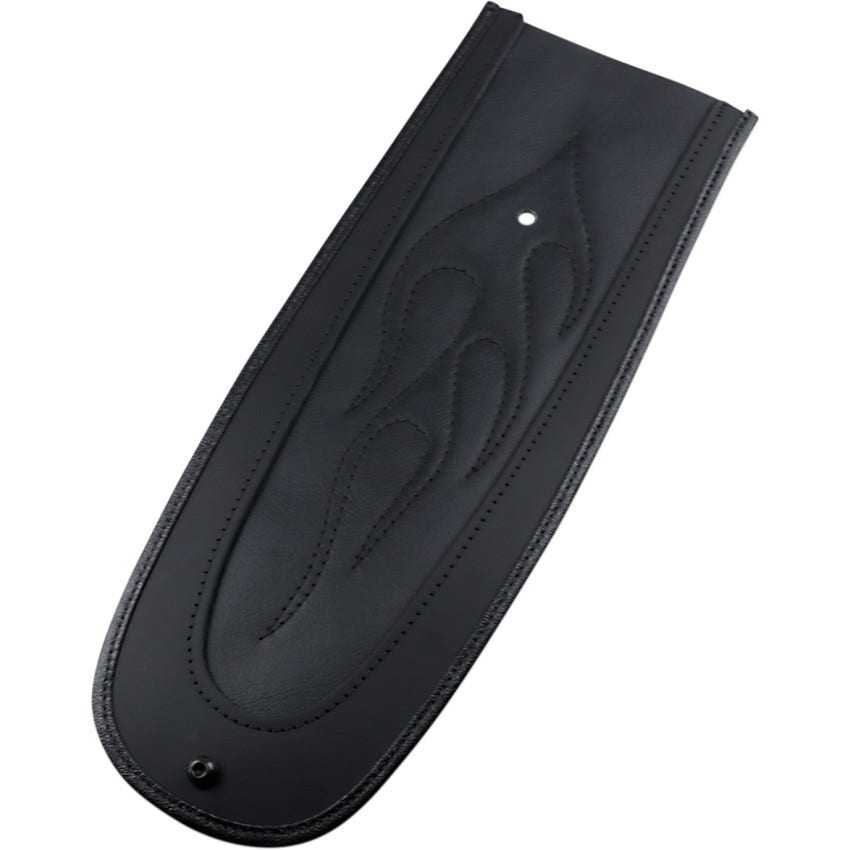 Drag Fender Skin W/Flame Stitch Auto-Grade Vinyl Center for Harley 06-17 Dyna