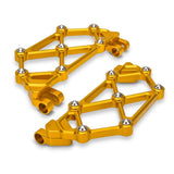 Arlen Ness Diamond Mini Floorboards Harley FLT Touring 99-Up