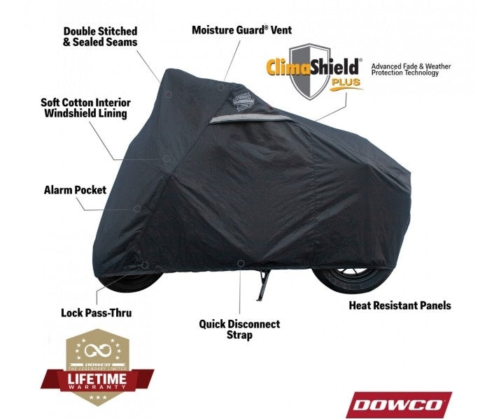 Dowco 51096-00 Guardian WeatherAll Plus Motorcycle Cover Grom Monkey 125 Z125