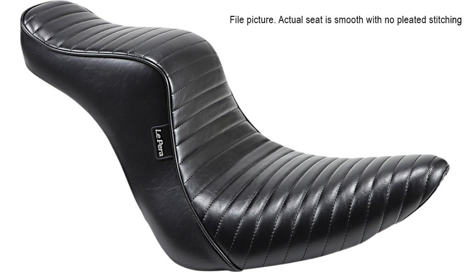 Le Pera LYO-020 Black Cherokee 2-Up Seat Harley M8 Softail Fat Boy 18-23