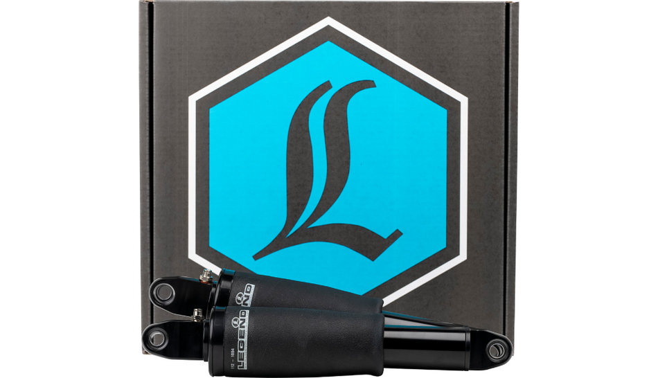 Legend Suspension 13.6" Air Ride Rear Shocks for Harley Trike Tri Glide 17-22