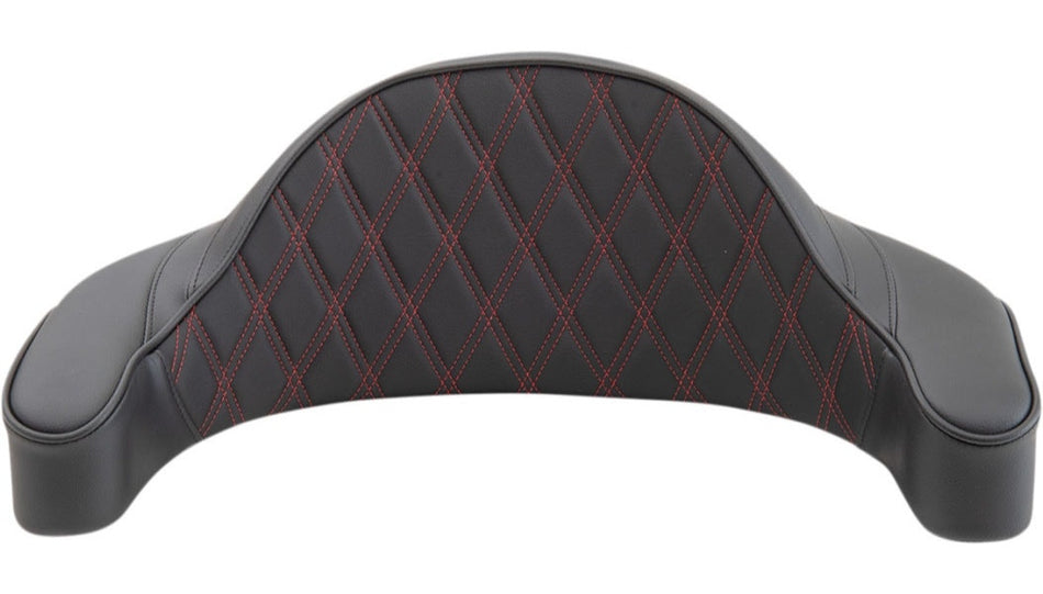 Drag Specialties King Pack Pad Red Double Diamond Harley Touring 86-13