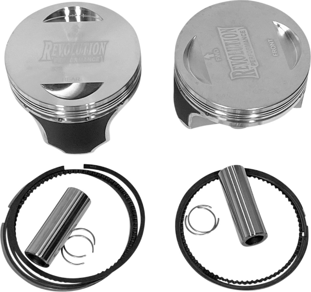 Revolution Performance 100" Big Bore Flat Piston Kit Harley Evolution 84-99