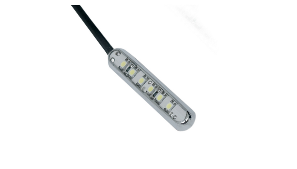Custom Dynamics Amber Magic Spots High Power Single Function 6 LED Strip (EA)