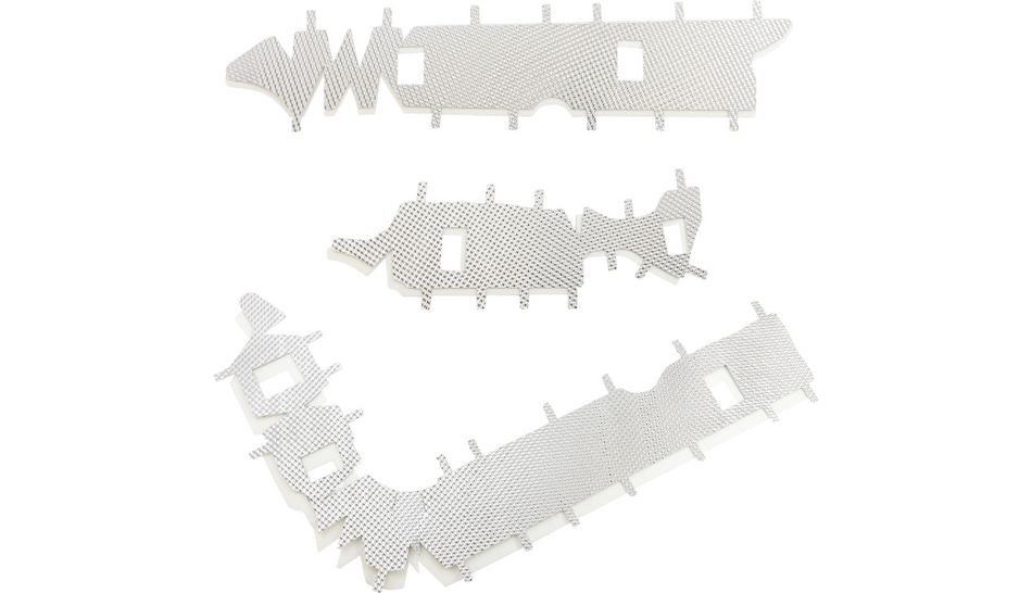 DEI Heat Reducing Cooler Ride Liners V&H Dresser Duals Exhaust Harley Touring 09-16