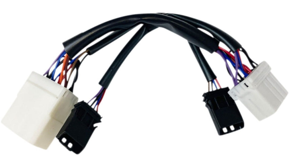 Custom Dynamics Wiring adapter for Dual Color Plasma Rods Harley Big Twin 96-17