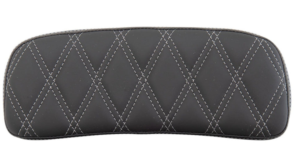 Drag Specialties Chopped Tour Pak Pad Silver Double Diamond Harley Touring