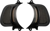 Custom Dynamics Vent Insert w/ LED Lights Harley Road Glide FLTR 15-23