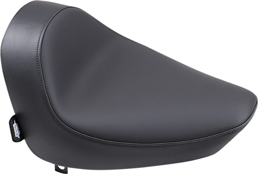 Drag Black Solo Seat Smooth Vinyl Solar Reflective Harley Softail FXST 84-99