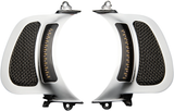 Custom Dynamics Vent Insert w/ LED Lights Harley Road Glide FLTR 15-23
