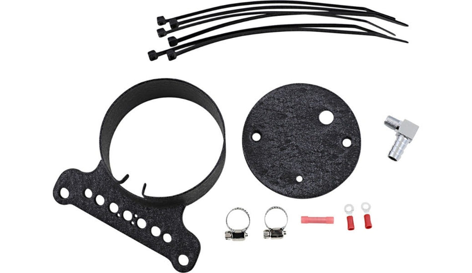 Drag Specialties Black Single Gauge Mount OE 67293-95 Harley XL FXD 95-11