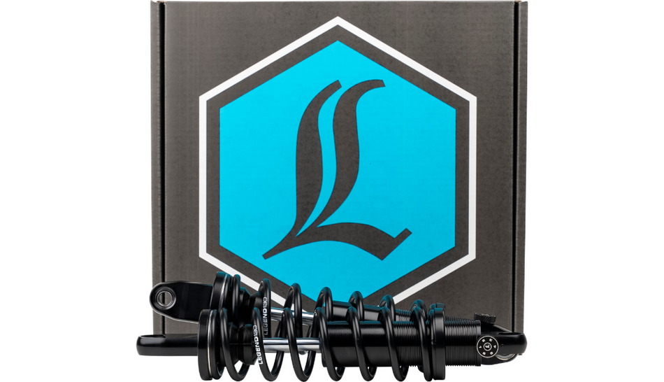 Legend Suspension 13.6" Revo-A Adj Rear Shocks for Harley Trike Tri Glide 17-22