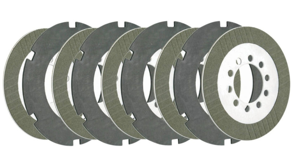 BDL Belt Drives Complete Clutch Plate Kit 9 pc Harley Big Twin Shovelhead 68-84