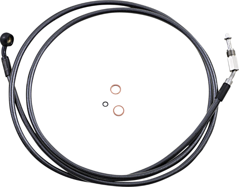 Magnum 76" Hydraulic Clutch Line 10 Mm 35° Banjo Black Pearl Harley ABS CVO 09-12