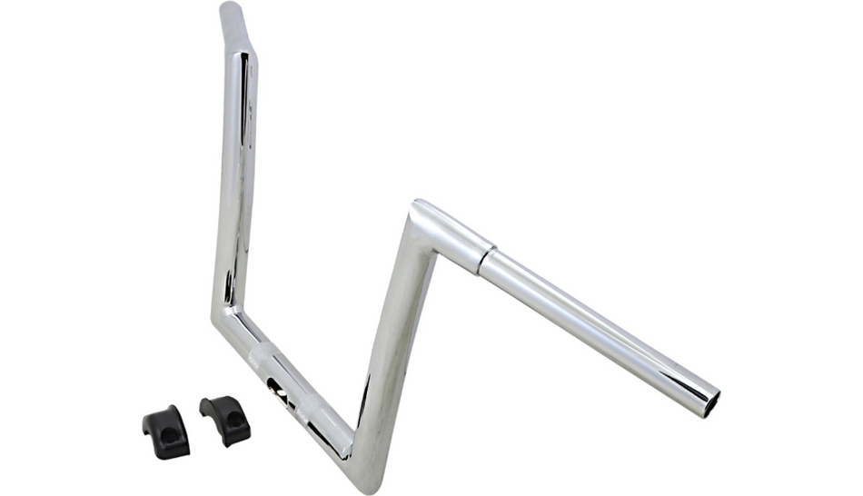 Todd's Cycle 10" Rise Chrome 1-1/4" Handlebars for Harley Road Glide FLTR 15-23