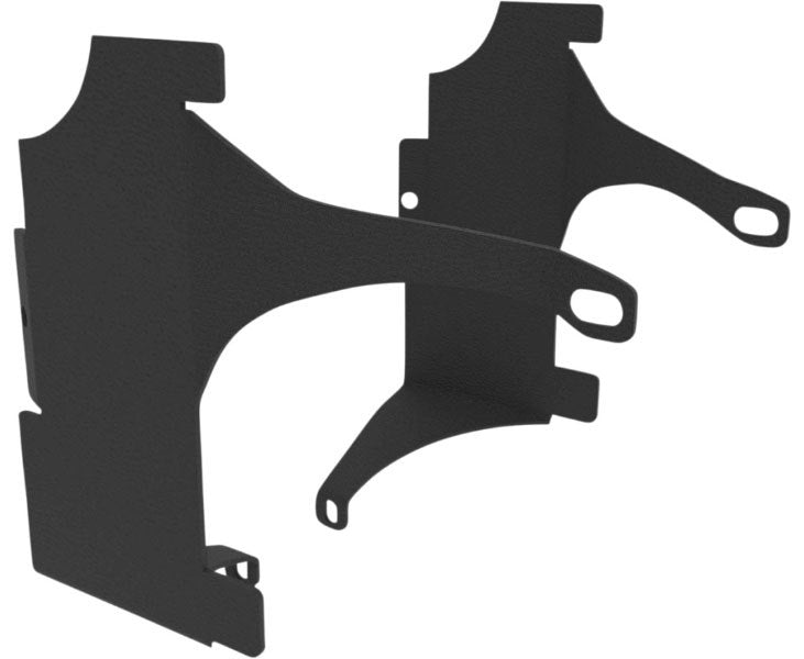 Saddle Tramp BC-AMP03 Double Amp Mount Fairing Bracket Harley Batwing 98-13