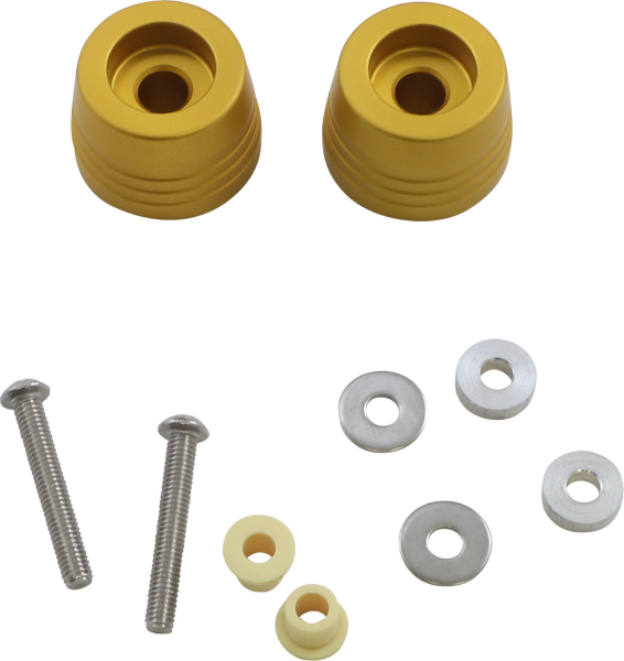 Kuryakyn 3848 Lodestar Handlebar Bar End Sliders Gold Honda Grom 14-20 2022