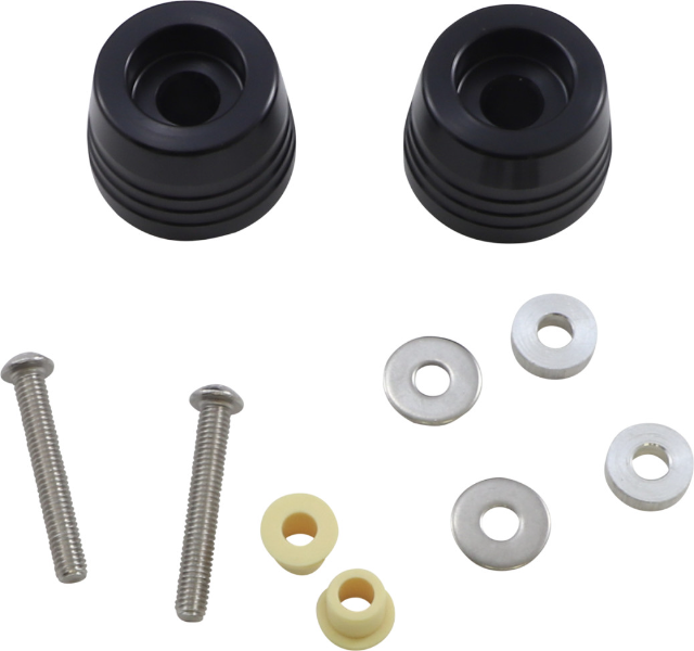 Kuryakyn 3849 Lodestar Handlebar Bar End Sliders Black Honda Grom 14-20 2022