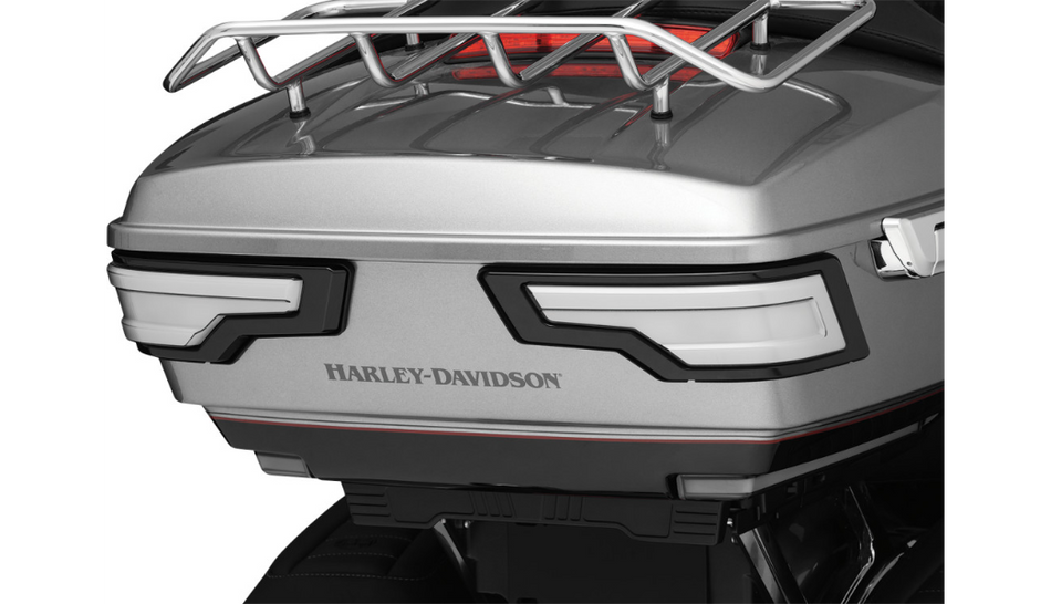 Kuryakyn 2955 Black Smoke LED Tour Pak Taillight Lights Harley Touring 14-up