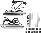 Ciro LED Saddlebag Hinge Covers Harley 14-Up